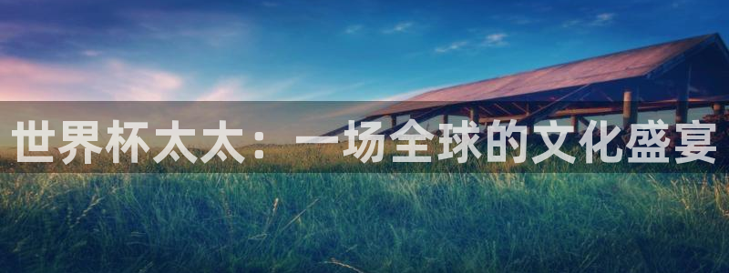 世界杯对阵图2026:世界杯太太:一场全球的文化盛宴